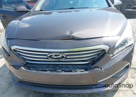 2017 Hyundai Sonata Se из США, поврежденный, VIN 5NPE24AF3HH498543